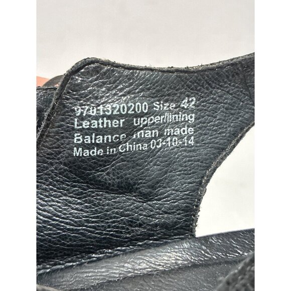 Dansko Sandals Womens Joanie Black Snake Print Leather Straps Size 42 us 11 - Picture 8 of 8